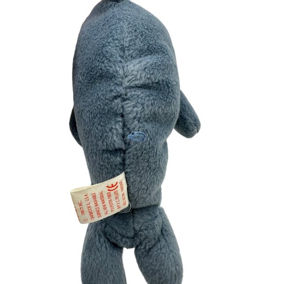 Ty Beanie Baby 1996 Dolphin Echo Plush Toy Polyester Collectible Blue Gray - Picture 9 of 13